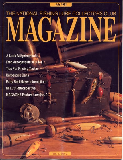 National Fishing Lure Collectors Club Magazine November 1998 
