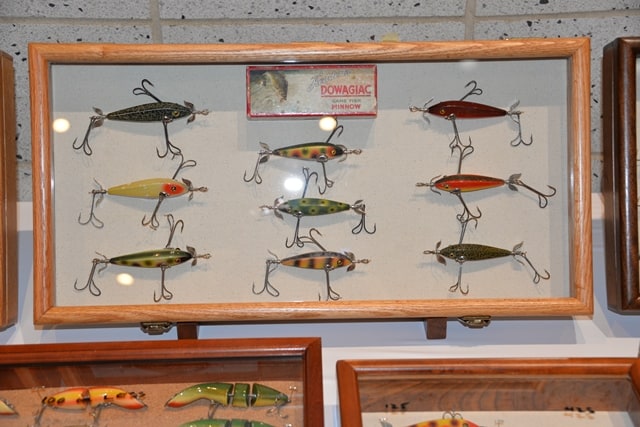 In Canton, North Country-made antique fishing lures on display