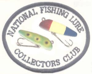 Vintage Mint Fishing Patch 4 inch NFLCC Lure Collectors 